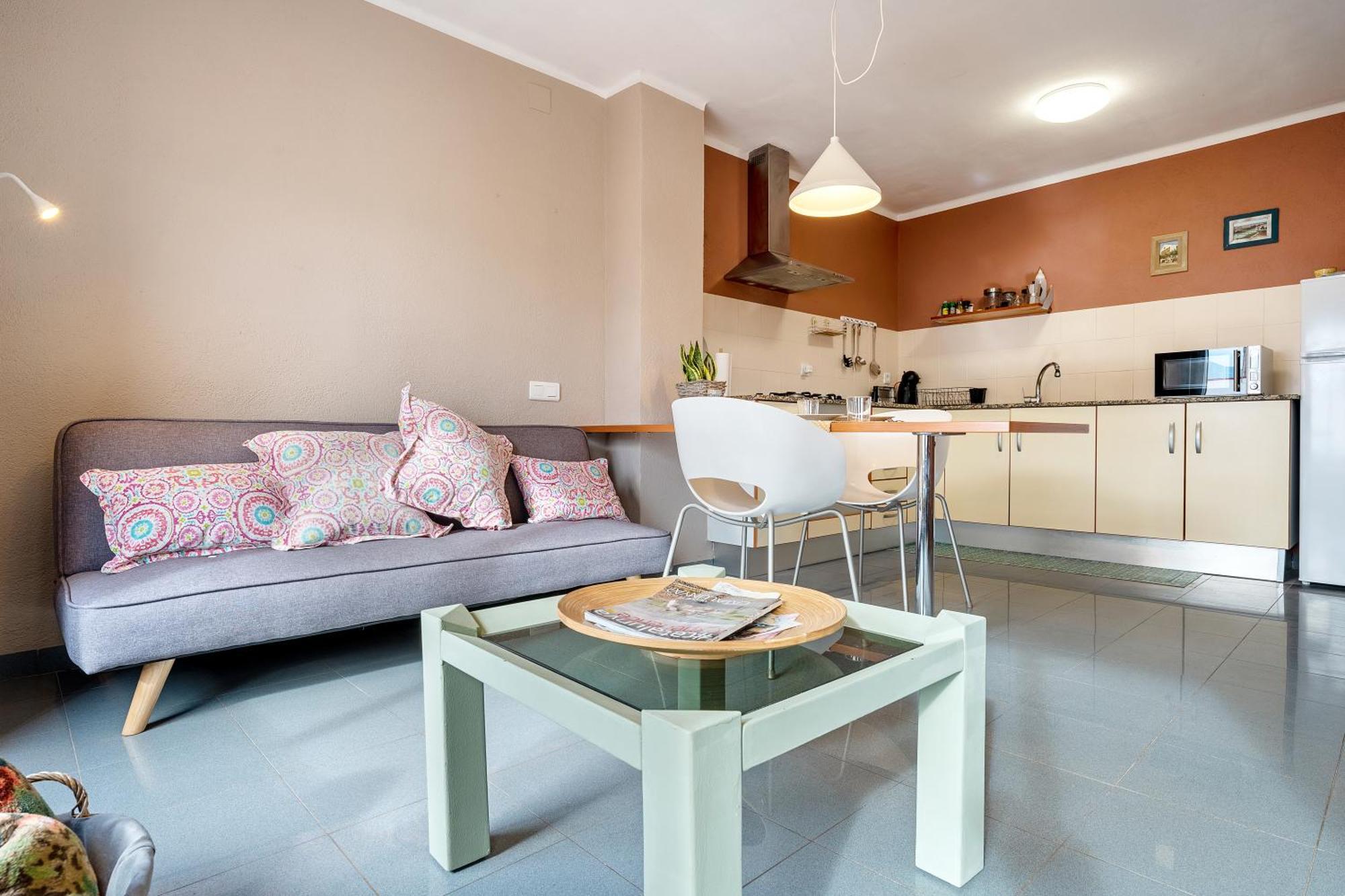 Apartamento Super Terraza Amposta Exterior foto