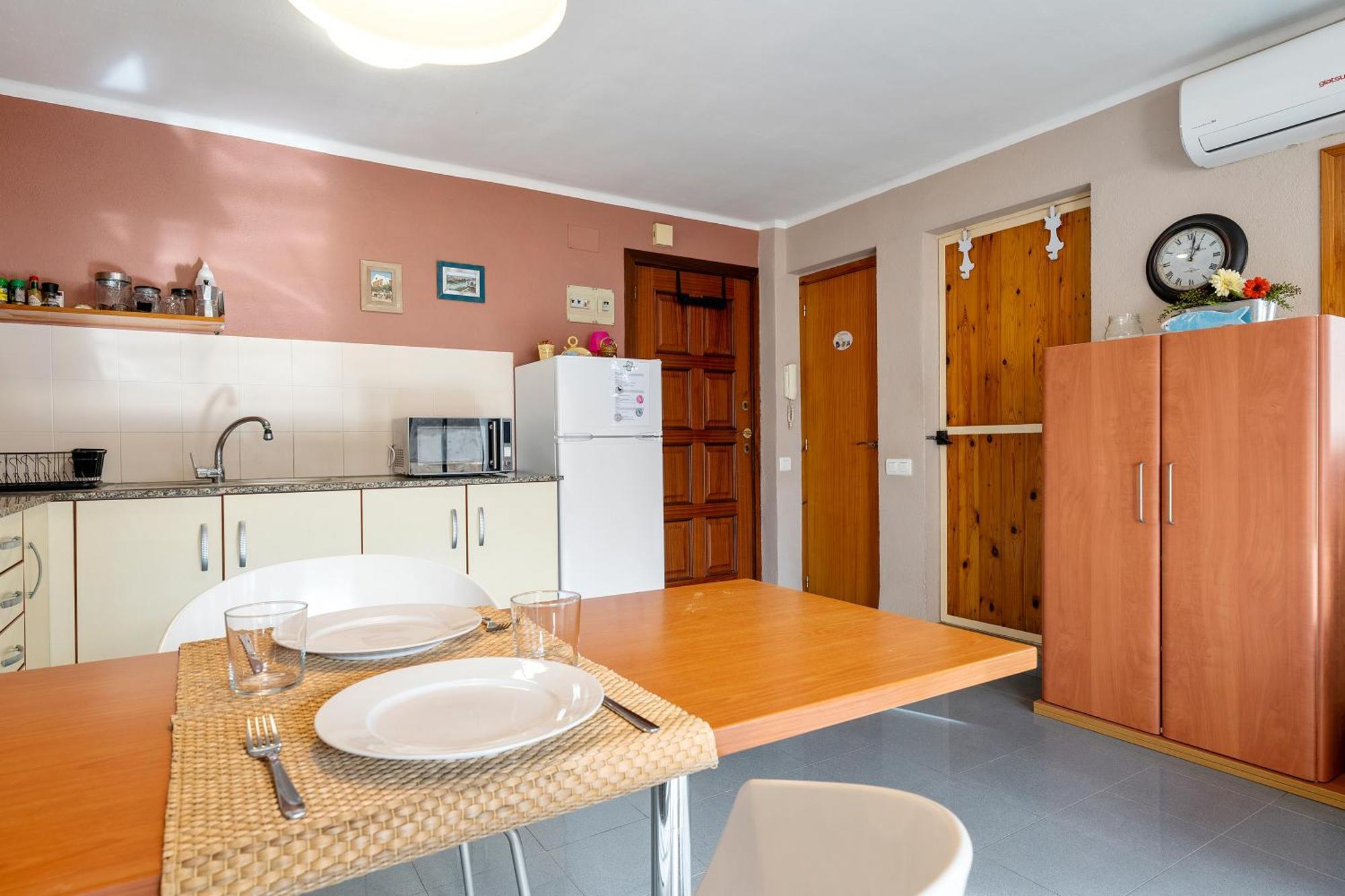 Apartamento Super Terraza Amposta Exterior foto