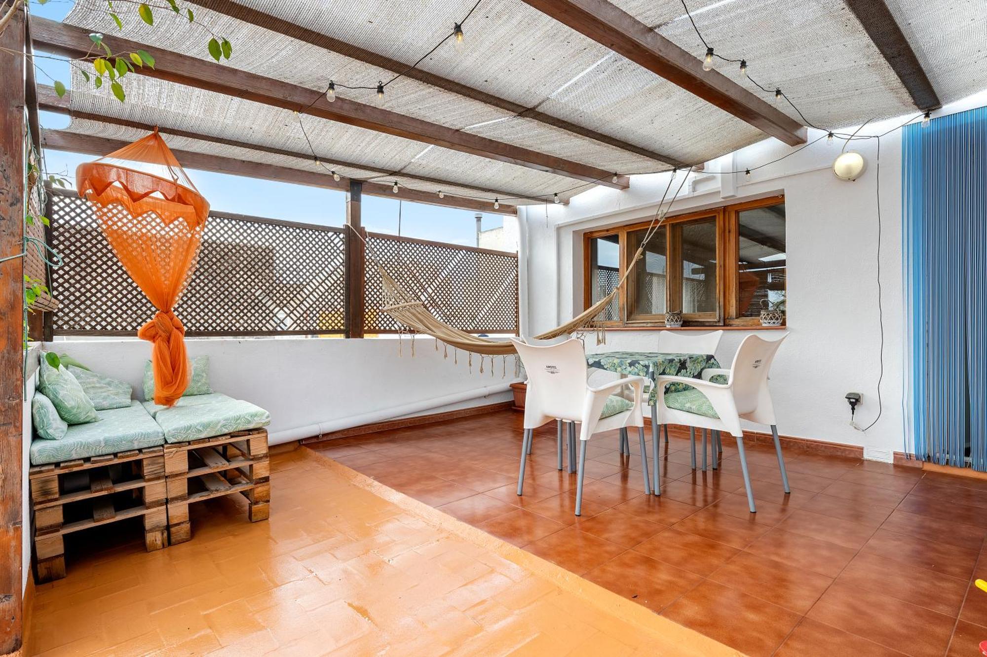Apartamento Super Terraza Amposta Exterior foto